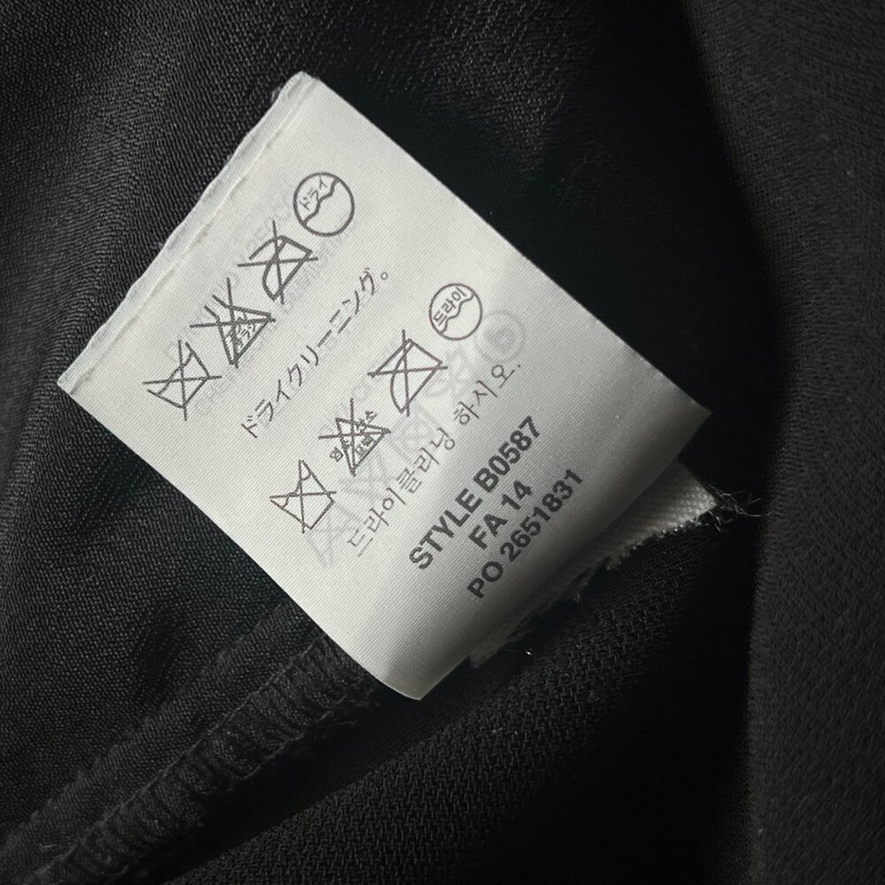 J Crew Joggers Size 8 Sydney Pull On Pants Elastic Waist Black Active Polyester - Picture 7 of 12